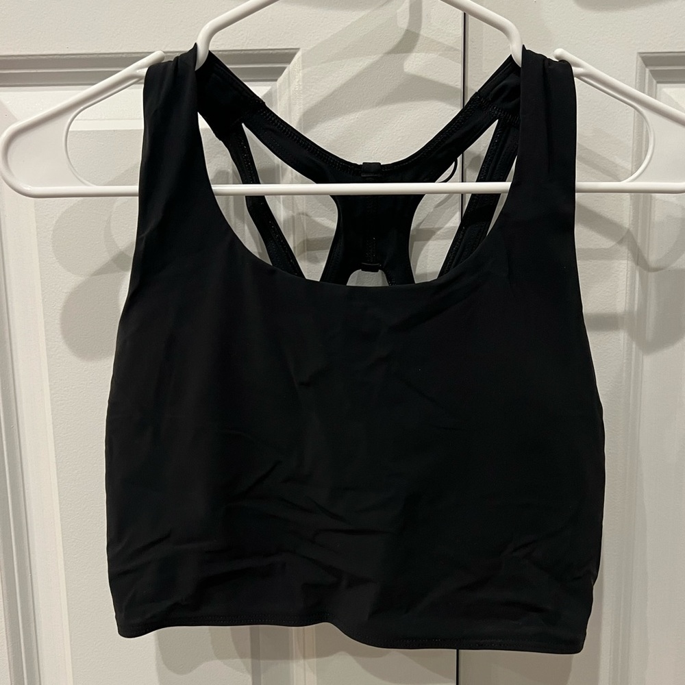 Lululemon crop top sports bra size 8